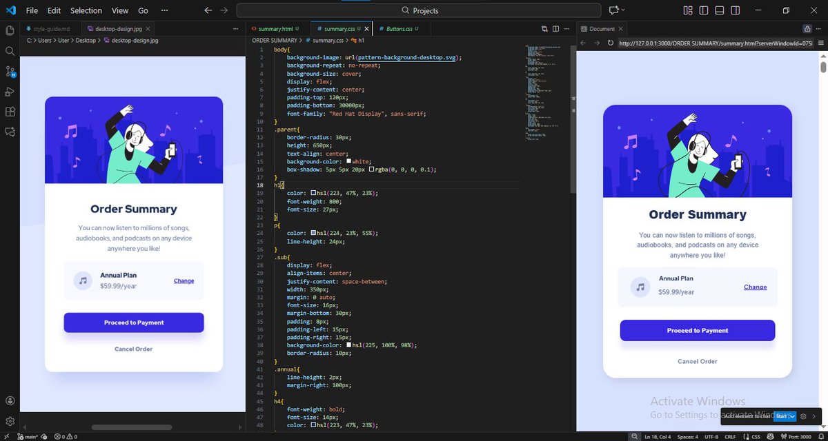 Zinoisgood's tweet photo. The Design VS What I Coded https://t.co/k39Mz4EeQx