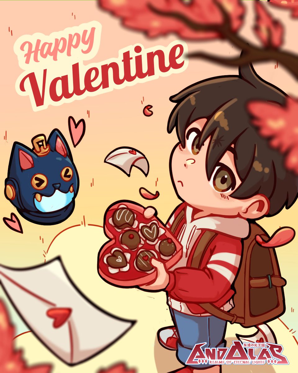 Wow, Even Rei has someone to give chocolate to this Valentine’s Day! Can you guess who?
Let's join our Discord!
 📷#indiegame #AndalasRoEL