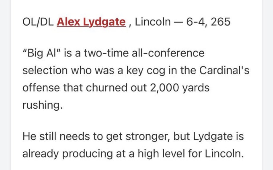 Alex Lydgate tweet media