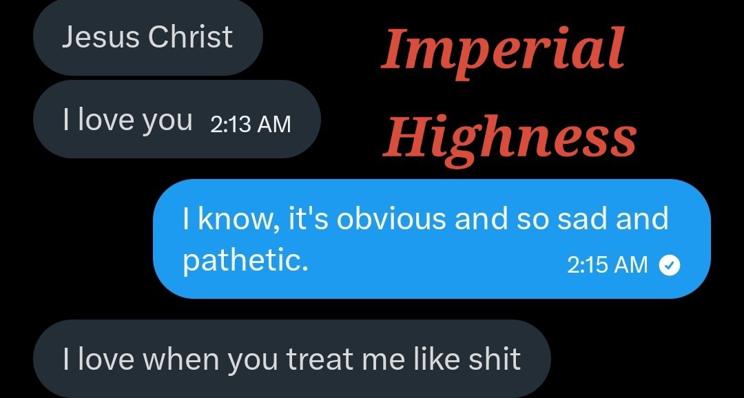 Four screenshots, four completely different men, from different parts of the earth. All have the same type of fetish, they love being humiliated by beautiful women.  
This is fun. 😆