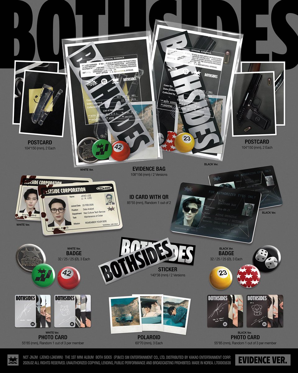 RT ในลิ้งค์นี้สุ่มแจก 3 บั้ม ✨

💢 Preview อัลบั้มออกแล้วนะคะ 🫶🏻💖

[พรี] NCT JNJM [BOTH SIDES] 🐶🐱

✈️แอร์: forms.gle/NZ9EYWu76MXcb7…

🚢เรือ: forms.gle/UQPUgJrUxqVjf3…

♡ ราคาตามในรูป
♡ มัดจำเริ่ม 100

♡ ที่เหลือจ่ายตอนของถึงไทย
🎁ของแถม 

#ตลาดนัดnctdream #ตลาดนัดnct