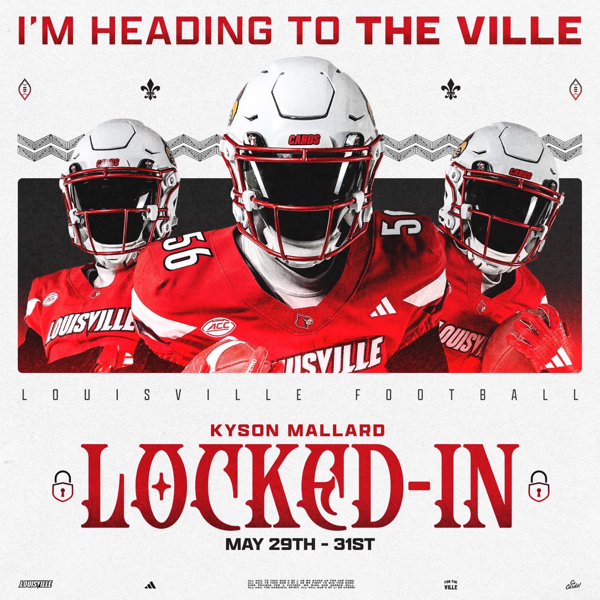 WE IN THE VILLE!!!!
BLESSED!!!!💯🙏🏾
<a href="/LouisvilleFB/">Louisville Football</a> 
<a href="/deionbranch84/">Deion Branch #83 #84</a> 
<a href="/Brohm_Brady/">Brady Brohm</a> 
<a href="/TomLoy247/">Tom Loy</a> 
<a href="/ChadSimmons_/">ChadSimmons</a> 
<a href="/On3/">On3</a> 
<a href="/jaylenjoyner3/">Jaylenjoyner</a>