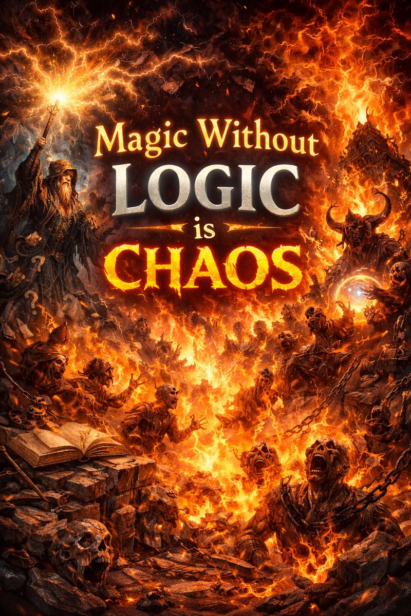 RT_ZOOMIN's tweet image. #MagicWithoutLogic #ChaosUnleashed #LogicMatters #ThinkRational #NoBlindFaith
