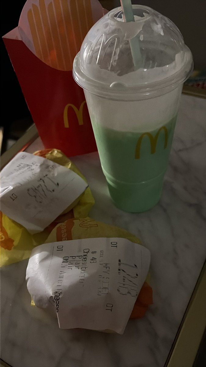 godofhating's tweet image. Mickey Ds Eats 😋