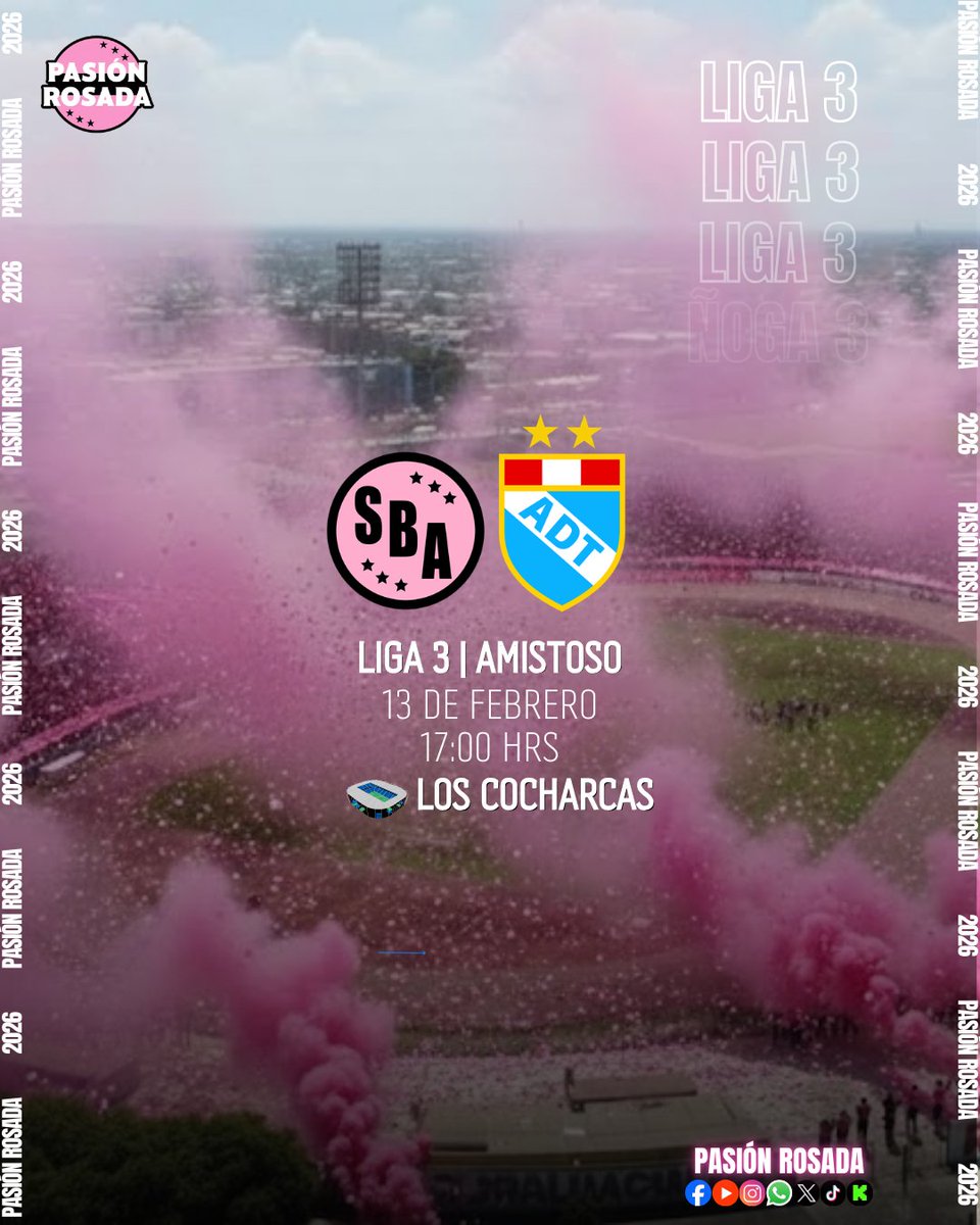 🔥 Partido Amistoso – Liga 3

⚽Sport Boys vs ADT
🏟️Estadio Cocharcas
🕔17:00 hrs

💪Partido clave de preparación: ritmo, orden táctico y rodaje para los muchachos de Liga 3🚀⚓

#VamosBoys