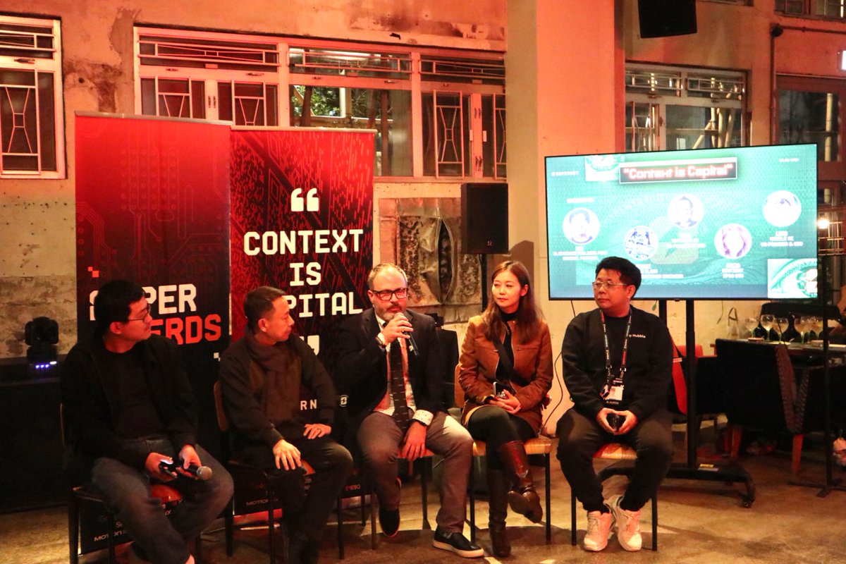 Hong Kong proved something: Context sovereignty isn't a niche concern. This is the next infrastructure primitive. 

Thank you to our speakers: 
<a href="/jbruce/">Juan Bruce</a> 
<a href="/googlecloud/">Google Cloud</a> 
<a href="/elkun_peng/">Kun Peng</a> - <a href="/theBBFund/">Blockchain Builders Fund</a>
<a href="/Anitahityou/">Anita AGI/acc</a> - <a href="/SentientAGI/">Sentient</a> 
<a href="/Leoninweb3/">0xLeon @ Hubble.xyz</a> - <a href="/MeetHubble/">Hubble AI</a> 

See you next at ETH Denver //