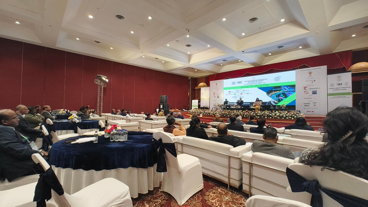 ArrbSystems's tweet photo. Our Chief Business Operator in India, Anand Kumar Kapavarapu, attended the IRF Global Road Infratech Summit & Expo last week in Delhi.

Great discussions on safer, more sustainable road design and how data-driven tech is shaping smarter infrastructure and government projects.

#ARRBSystems #GRIS2026 #VisionZero #DataDriven