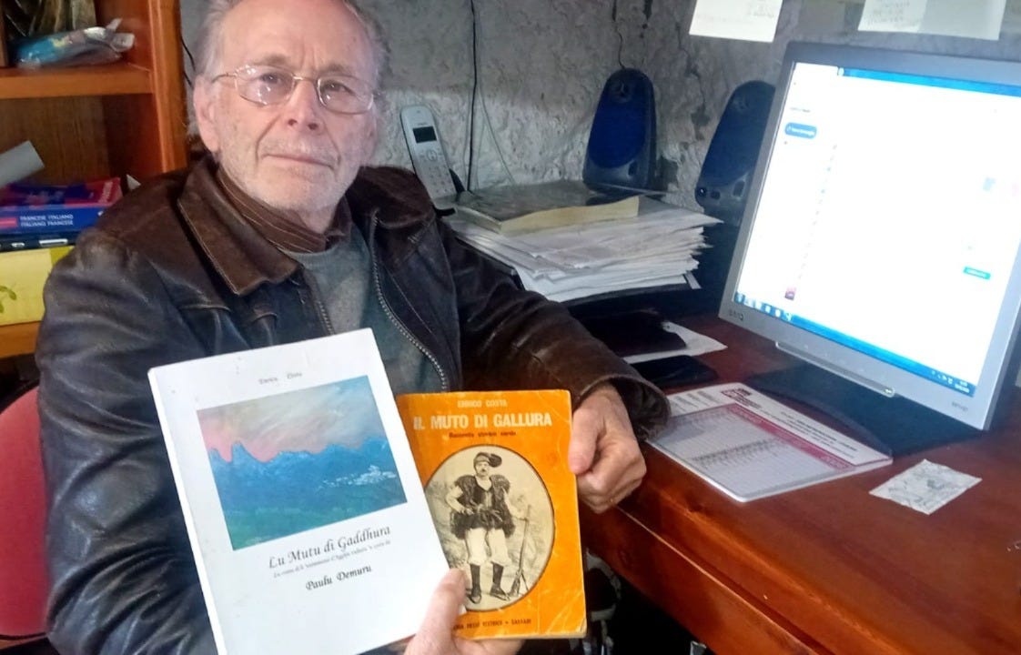 “IL MUTO DI GALLURA” TORNA A PARLARE IN  GALLURESE: L’ARTISTA PAOLO DEMURU RESTITUISCE VOCE AL CAPOLAVORO STORICO  DI ENRICO COSTA DEL 1884, TRA STORIA E MEMORIA
di Veronica Matta
tottusinpari.it/2026/02/13/il-…