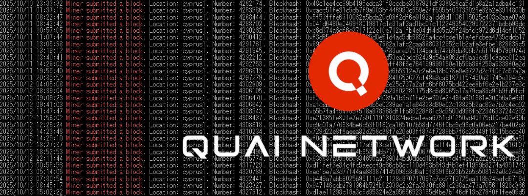 SOAP places its commitment inside the coinbase transaction’s scriptSig, right after the block height. Since miners already create this part when building blocks, it works across parent chains without special rules. This allows those chains to link into $QUAI smoothly.