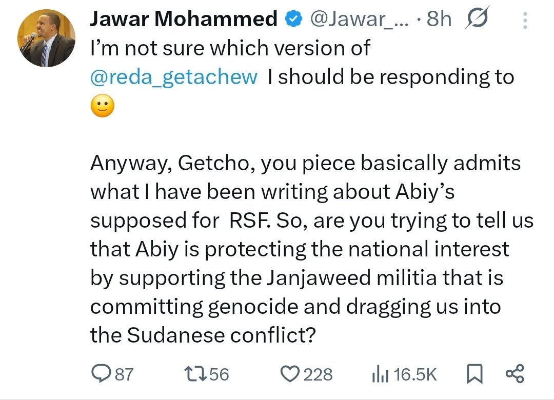 Tewolde_B's tweet photo. ፀዊዕኻ ፅልኢ 😄 🤣 😂 @Jawar_Mohammed
ዎይ ውርደት 😞 እንደ ጌቾ አይነት ዉርደት በዘራቹሁሞ አይድረስ ማለትስ አሁን ነበር 
አሁንስ የት እንግባ? ባንተ @reda_getachew ውርደት የትግራይ ህዝብ ጤፍ አ.ከ.ለ!! https://t.co/jYcjxLxCiv