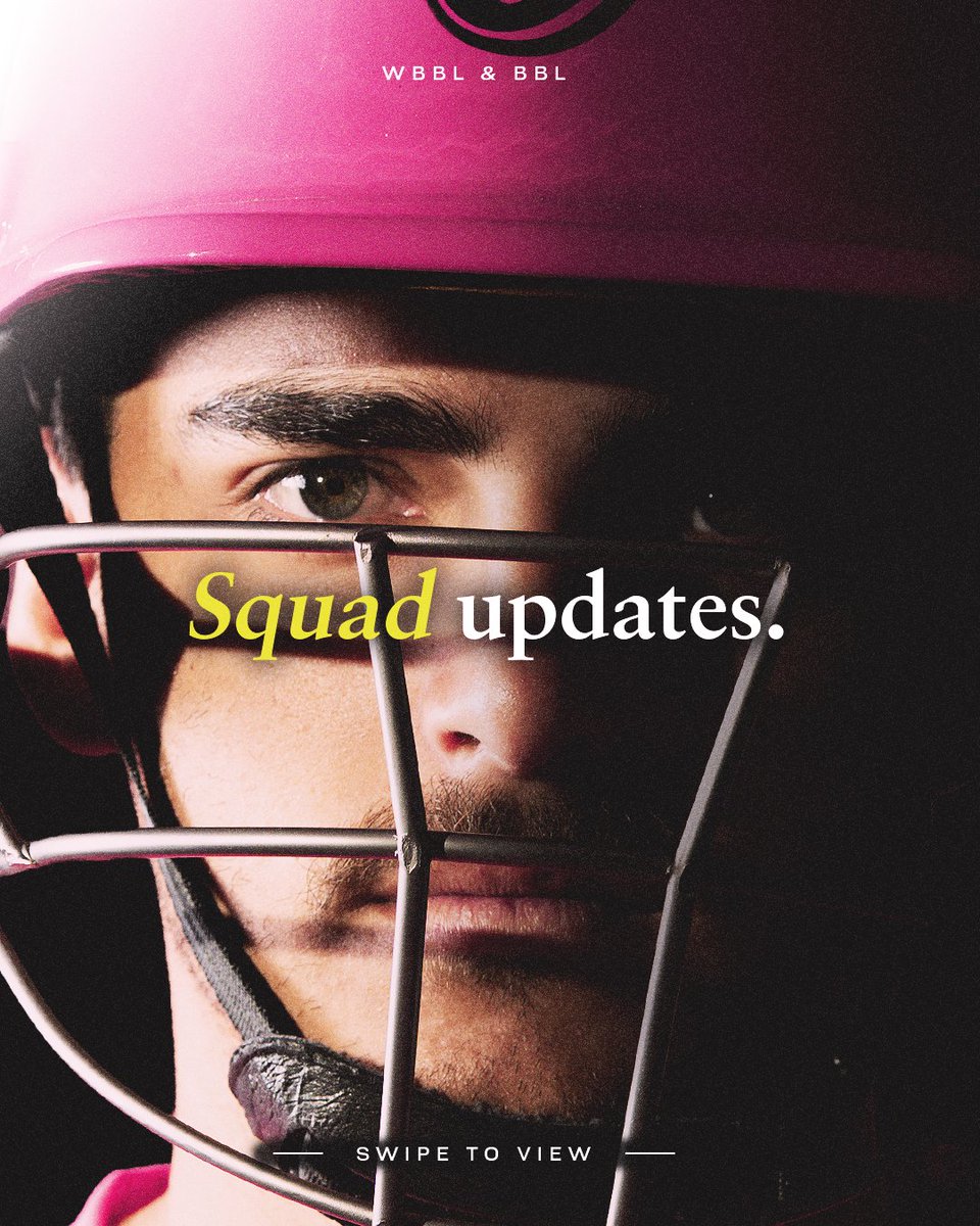 SixersBBL's tweet photo. Player movement window ✅

Here’s how our WBBL and BBL squads currently stack up https://t.co/0qaqj0l7Wb