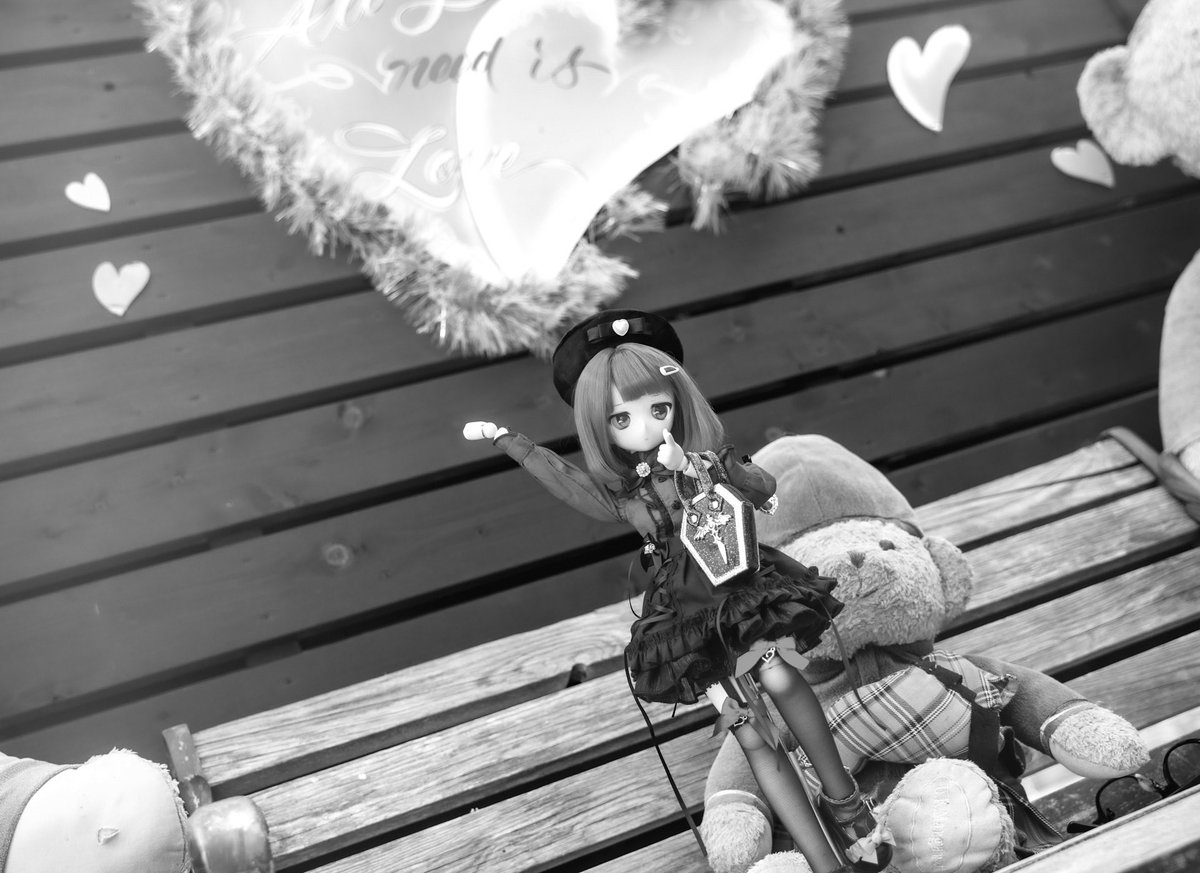 alicesoft1's tweet photo. #KanaArima
#dollでモノクロにするとかっこいい選手権 https://t.co/N3CFV5BEqK