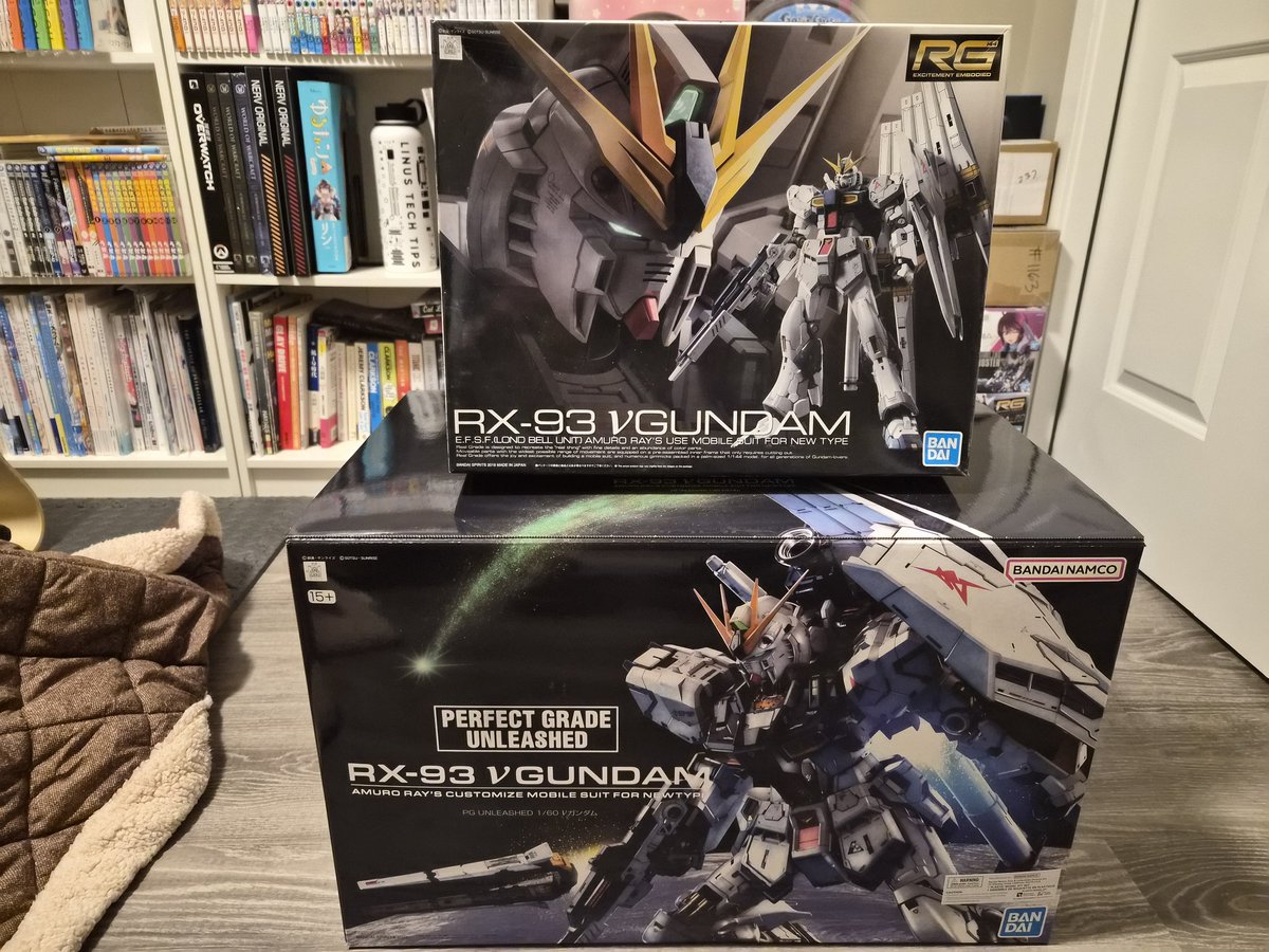 いいものを買いました！RGのと比べてPGUのはでっかいです😊