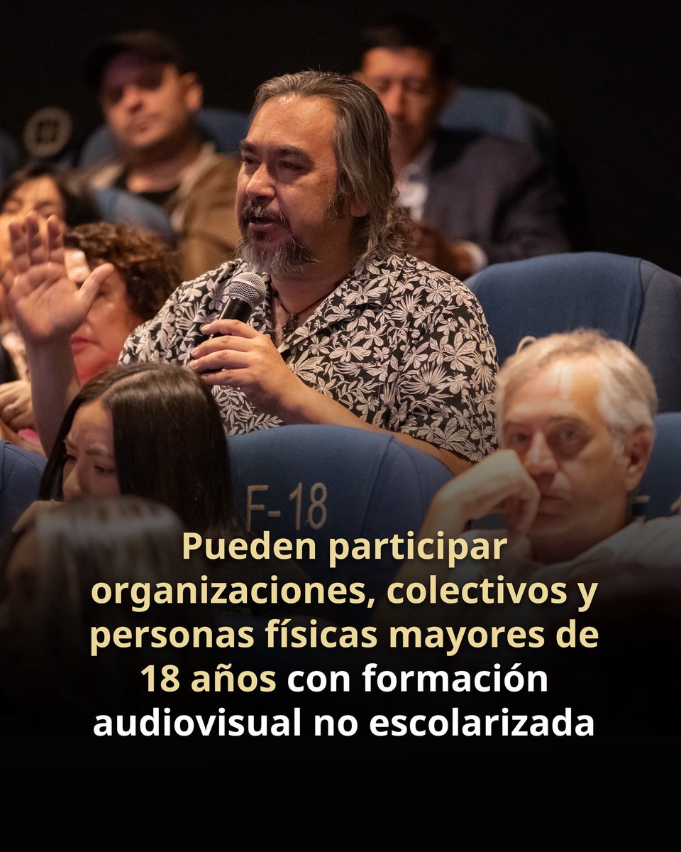 cultura_mx's tweet photo. Ya está abierta la convocatoria del Estímulo para la Formación Audiovisual Independiente (EFAI) que fortalece y diversifica programas de formación audiovisual y cinematográfica alrededor del país.

Este apoyo impulsa narrativas desde la diversidad lingüística y cultural, especialmente en regiones donde el acceso a formación en cine y audiovisual es limitado.

Consulta las bases en: https://t.co/JqzNjNXsea
@imcine
