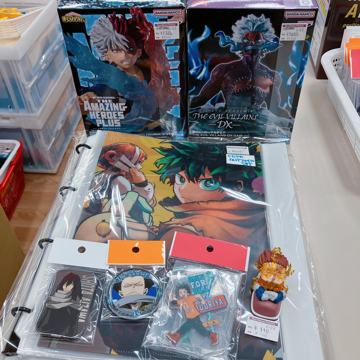 僕のヒーローアカデミア ヒロアカグッズ出しましたー！！