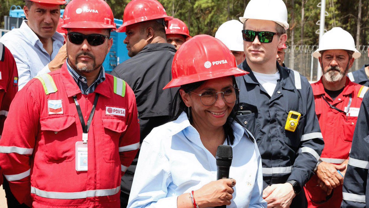 En el marco de la visita estratégica a la empresa mixta Petroindependencia, la presidenta encargada de Venezuela, Delcy Rodríguez, junto al secretario de Energía de EEUU, Christopher Wright, reafirmó el compromiso de ambas naciones por establecer una asociación energética de alto