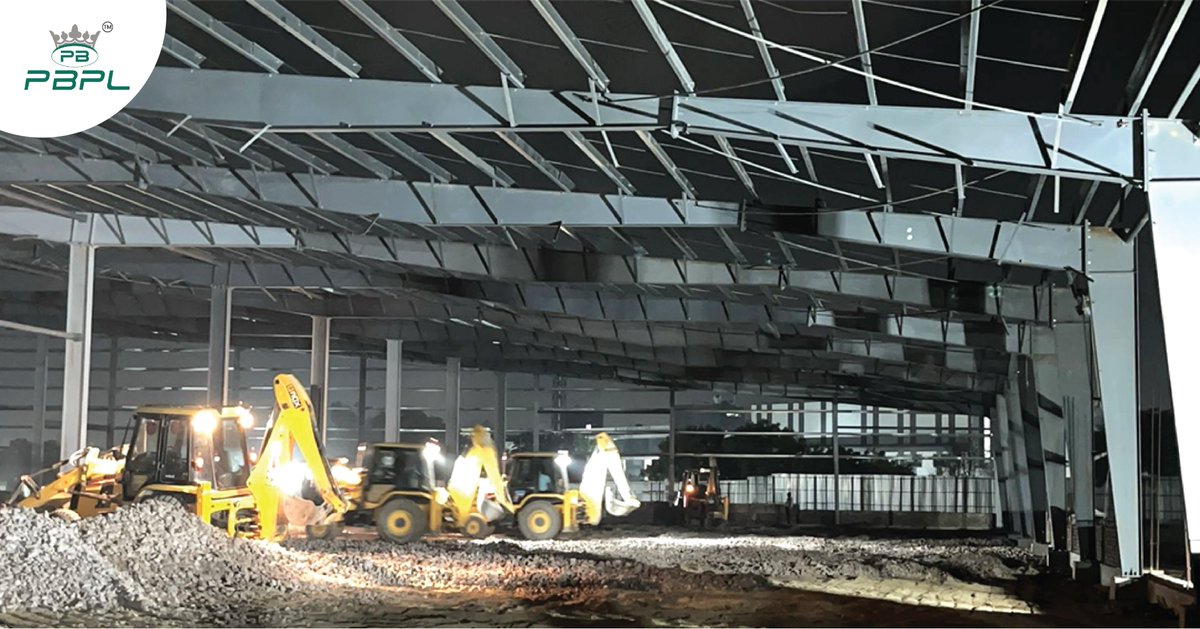 panjetanibuild's tweet photo. Work in progress. Quality in action. 🏗️

Every stage of our ongoing site reflects precision, strength &amp; perfection.

📞 9205596515 | 9205951100
🌐 https://t.co/c5IdVSua6m

#ConstructionUpdate
#PEB
#BuildWithQuality
#PBPL https://t.co/7d2SL31I65