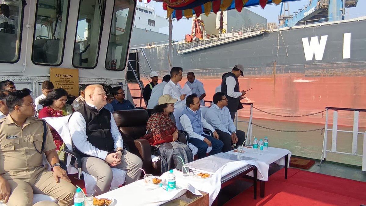 Paradip Port Authority tweet media