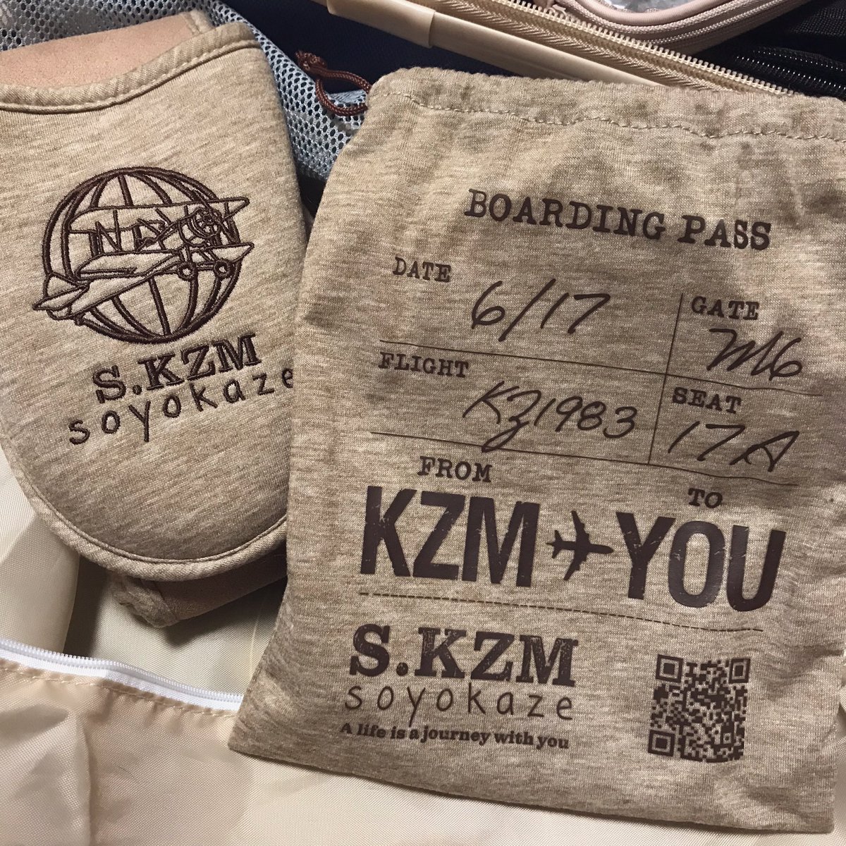 とりあえず 風間くんファンミ soyokaze総会 in 大阪 グッズ並べてみた