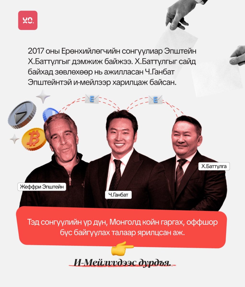 O_Enkhtaivan's tweet photo. Маш ноцтой асуудал байна шүү. Ерөнхийлөгчийн сонгуулийн үеэр гадны ‘агентуудтай’ харилцаж байсан нь нотлогдчихлоо шд. ‘Төрийн эрхийг хууль бусаар авсан, эх орноосоо урвасан ял’ биш үү! https://t.co/nSg3S0TLDP