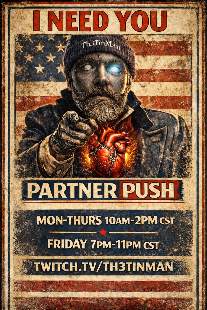 Still on that Partner Push over in the Purple App! 
#streamer #streaming #partnerpush