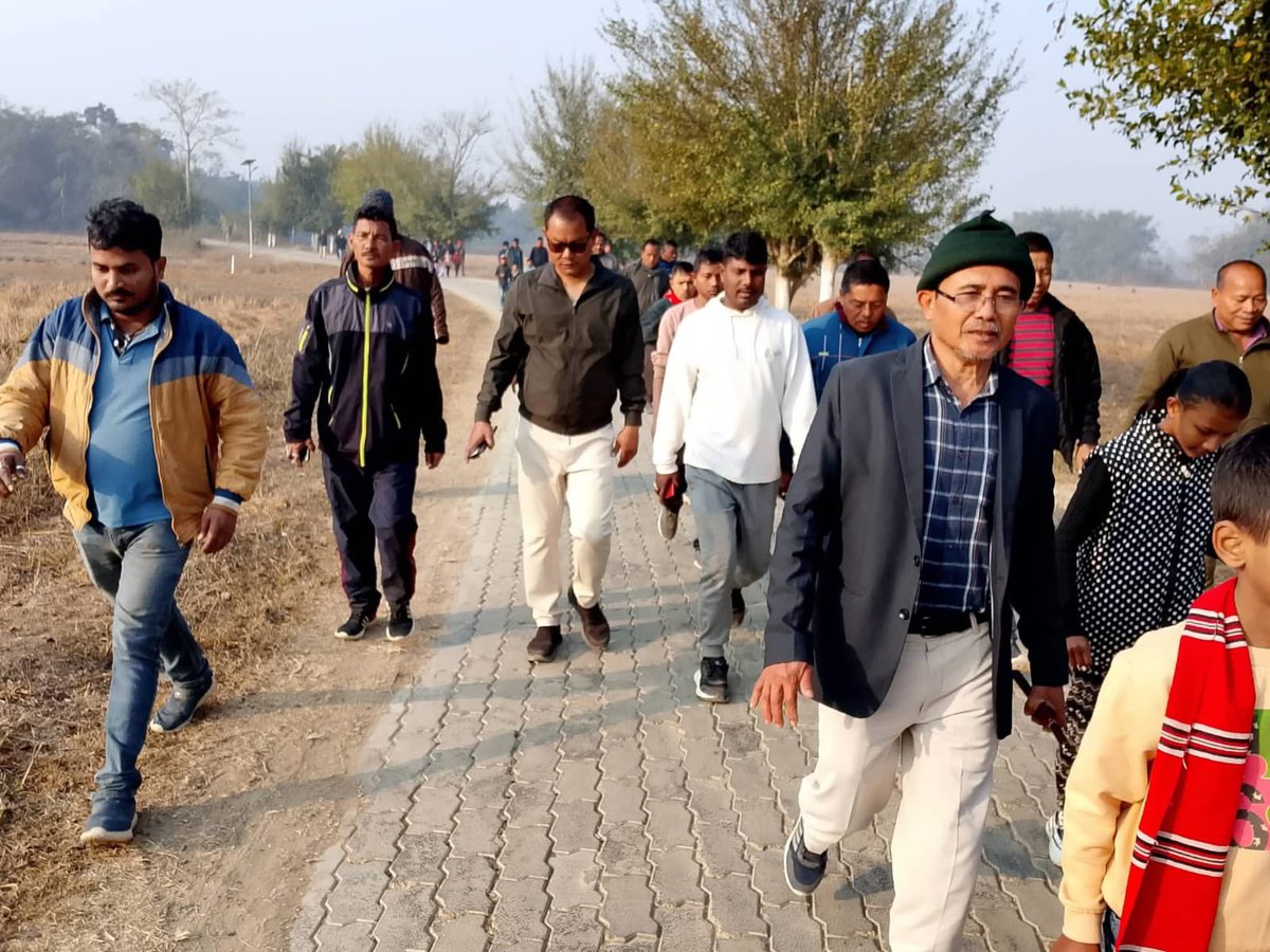 DrNumal's tweet photo. A calm morning walk to begin the day with clarity and energy. Grateful for the fresh air and peaceful surroundings.
#MorningWalk #HealthyStart #FreshMorning #PositiveDay #Bokajan #KarbiAnglong https://t.co/CyipgnJGIo