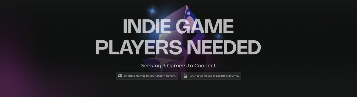 3 INDIE GAME PLAYERS NEEDED:

I am conducting a study on indie game discoverability and I want to hear from the players. I'm looking to discuss with gamers about how you hunt for your next favorite indie game.

Requirements:
• 5+ indie games in your Steam library.
• 100+ total