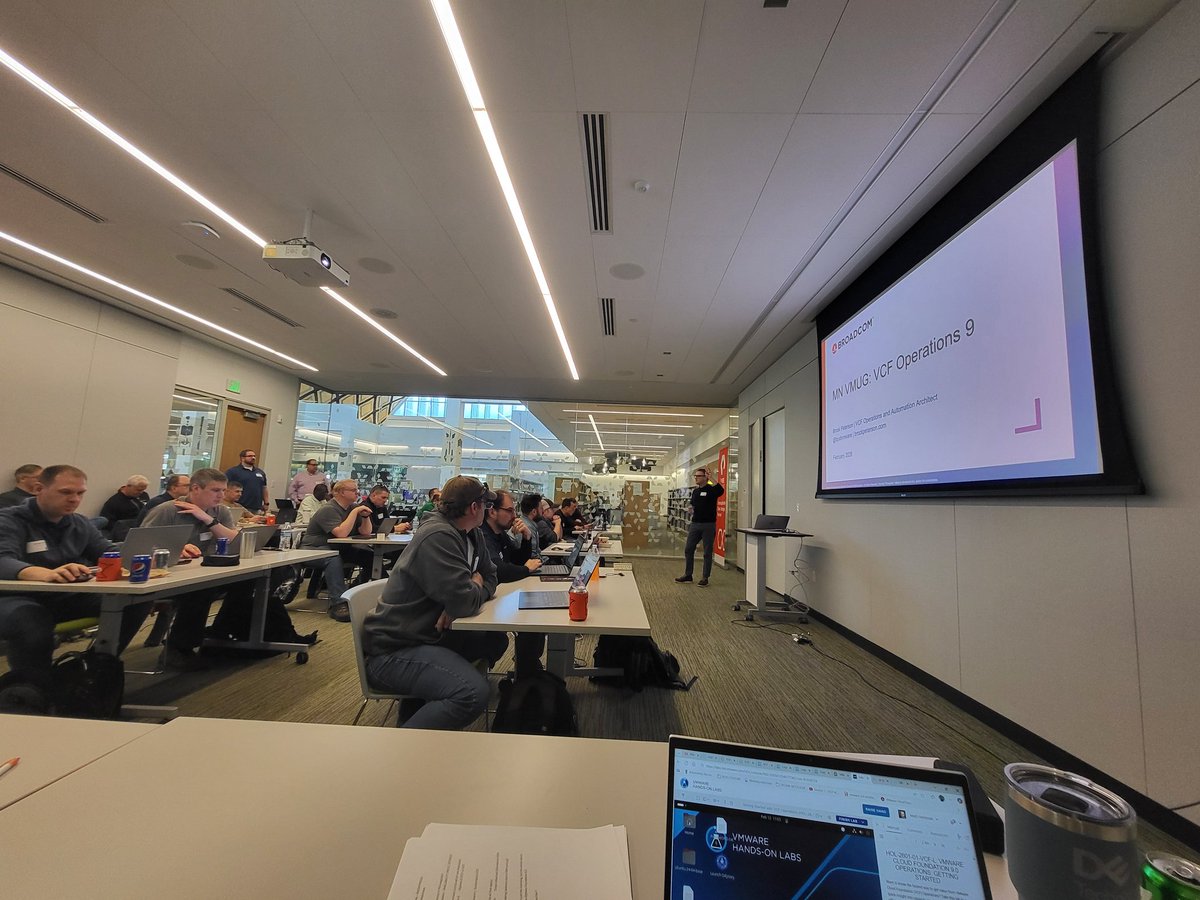 Minneapolis VMware User Group (VMUG) tweet media