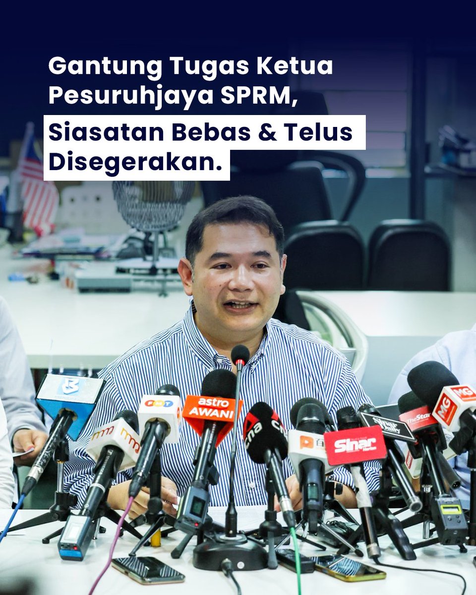 13 𝘍𝘦𝘣𝘳𝘶𝘢𝘳𝘪 2026

𝗚𝗔𝗡𝗧𝗨𝗡𝗚 𝗧𝗨𝗚𝗔𝗦 𝗞𝗣 𝗦𝗣𝗥𝗠, 𝗦𝗜𝗔𝗦𝗔𝗧𝗔𝗡 𝗕𝗘𝗕𝗔𝗦 𝗗𝗔𝗡 𝗧𝗘𝗟𝗨𝗦 𝗗𝗜𝗦𝗘𝗚𝗘𝗥𝗔𝗞𝗔𝗡

Dakwaan-dakwaan yang dibuat mengenai salah laku dan penyelewengan kuasa di dalam agensi- agensi kerajaan, seperti yang dilaporkan oleh media