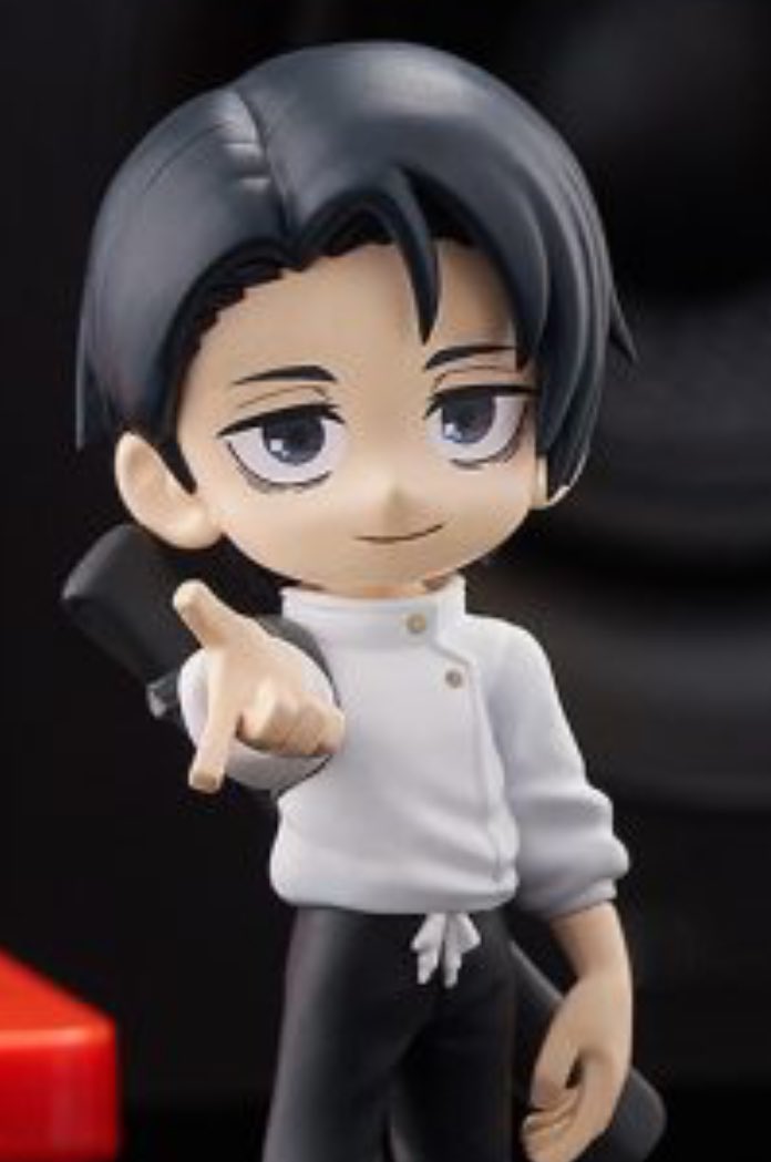 collecting yuuta with "just this once" pose 
