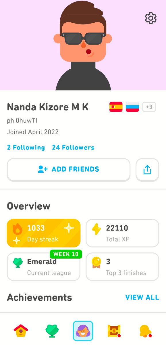 NandaKizore's tweet photo. From a person who had 1000+ days streak on @duolingo ,

 I can confirm that @AirlearnApp is what I was looking for all these days.  Fills every gap and fixes all the flaws, strongly recommended. https://t.co/PC0RCBCW49