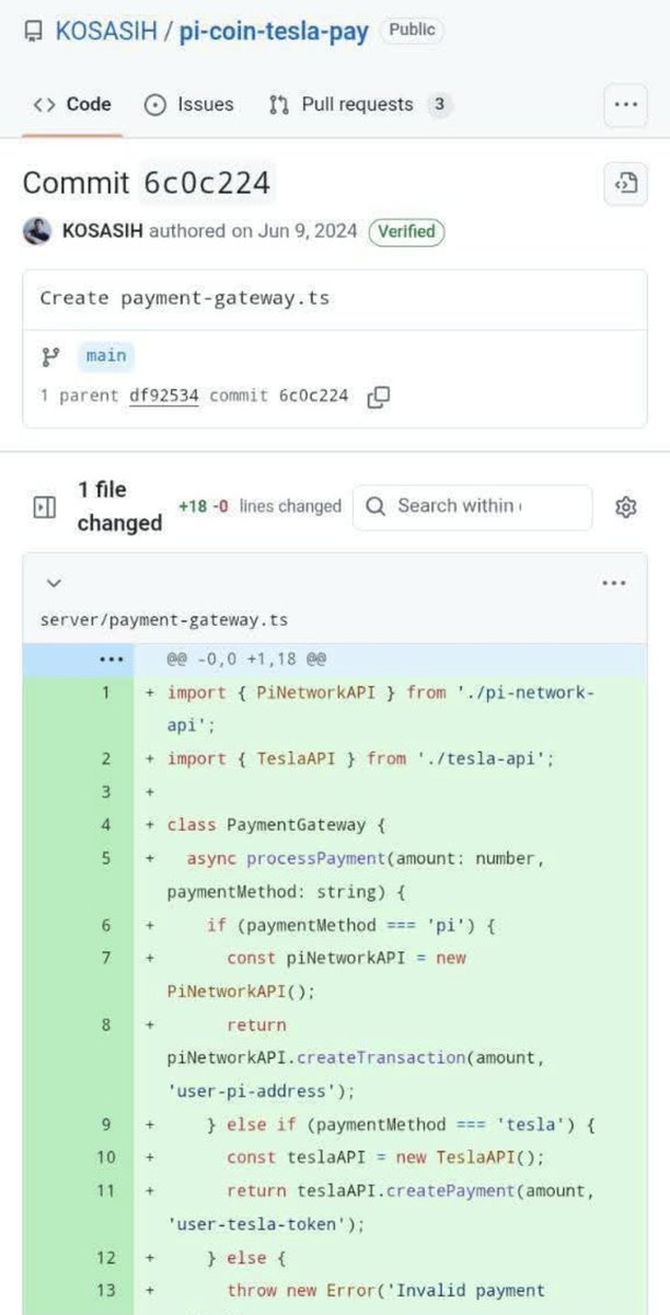 AYYILDIZ3253's tweet photo. Musk'ın "X her şeyin kümesidir" notuyla paylaştığı bu görsel, her şeyin (para, iletişim, veri) matematiksel bir kesinlikte birleşeceği yeni bir finansal düzeni müjdeliyor

📐 1. Görsel: Musk’ın Matematiksel Birleşme Çağrısı

Matematiksel Mizah (Görünen Katman)
Görselde Euler özdeşliği (e^{i π} + 1 = 0) üzerinden bir kelime oyunu var:

i (Sanal Sayı): π’ye "Rasyonel ol" diyor (çünkü π irrasyoneldir).

π (Pi Sayısı): i’ye "Gerçekçi ol" diyor (çünkü i imajiner/sanal bir sayıdır).

e (Euler Sayısı): İkisine birden "Bana katılın ve bir olalım" diyor. Çünkü e^{i\π} = -1 eder, yanına +1 eklediğinizde sonuç 0 (yani mutlak denge) olur.

Paylaşımın zamanlaması (12 Şubat 2026) ve takip ettiğimiz güncelleme süreci sonu (12 Mart 2026 göz önüne alındığında, bu görsel şu mesajları veriyor bize

"Join Me and We'll Be One" (Bana Katılın ve Bir Olalım): Bu ifade, parçalanmış finansal sistemlerin tek bir protokol altında birleşmesini simgeliyor olabilir. e, i ve π gibi birbirinden farklı doğadaki değerlerin bir araya gelerek "bir" (birlik/bütünlük) oluşturması, Pi Network'ün farklı ekonomik katmanları (Bireysel kullanıcılar, bankalar ve ISO 20022 uyumlu sistemler) tek bir çatı altında toplama vizyonuna işaret ediyor.

"Get Real" (Gerçekçi Ol) - Pi'nin Mesajı: Görselde π sembolü "Gerçek ol" diyor. Bu, Pi Network'ün artık bir test aşamasından çıkıp "Gerçek Dünya" ekonomisine (Açık Ana Ağ sonrası ilk 24 saat ve sonrası) tam entegrasyonunu temsil ediyor. Sanal varlıkların gerçek değerlere dönüşme sürecine bir göndermedir.

"Be Rational" (Rasyonel Ol): Geleneksel bankacılık sistemine veya kaotik kripto piyasasına bir çağrı olarak okunabilir. Verimsiz sistemlerin yerine, matematiksel olarak kanıtlanmış ve ISO 20022 standartlarına uyumlu, rasyonel bir protokole geçişin gerekliliğini vurguluyor.

"Elon Musk'tan Pi ve Yeni Finansal Düzen Mesajı: Sanal olan gerçeğe dönüşüyor (i 'den π'ye), parçalar birleşiyor (e ile bir olmak) ve matematiksel mutlakiyet (ISO 20022 rasyonelliği) sistemin yeni kuralı oluyor. 'X' sadece bir platform değil, tüm bu sistemlerin kesişim kümesidir!"

💻 2. Görsel: Teşhis Konuldu, Kod Yazıldı!

İkinci görselde gördüğünüz GitHub deposu (pi-coin-tesla-pay), teorinin pratiğe döküldüğü yerdir.

Entegrasyon: Kodlarda açıkça PiNetworkAPI ve TeslaAPI bir arada kullanılıyor.

Ödeme Ağ geçidi: payment-gateway.ts dosyası, ödeme yöntemini kontrol ediyor; eğer yöntem "Pi" ise Tesla altyapısıyla senkronize bir işlem başlatıyor.

💡 Sonuç: Ne Beklemeliyiz?

Bu iki veri bize şunu söylüyor: Pi Network sadece bir kazım uygulaması değil; Tesla, X ve küresel bankacılık sisteminin (ISO 20022) tam ortasında rasyonel bir "birleştirici" güç olmaya hazırlanıyor.

Açık Ana Ağ sonrası ilk 24 saatte yaşanacak olan o büyük likidite akışı, işte bu "sessizce" yazılan kodlar ve paylaşılan semboller üzerinden yürüyecek. Hazır olun, rasyonel olan kazanacak! 🛡️💎

Bu, Musk'ın "Bir olalım" çağrısı Pi ve Tesla birleşmesinin resmi ilanı mı?