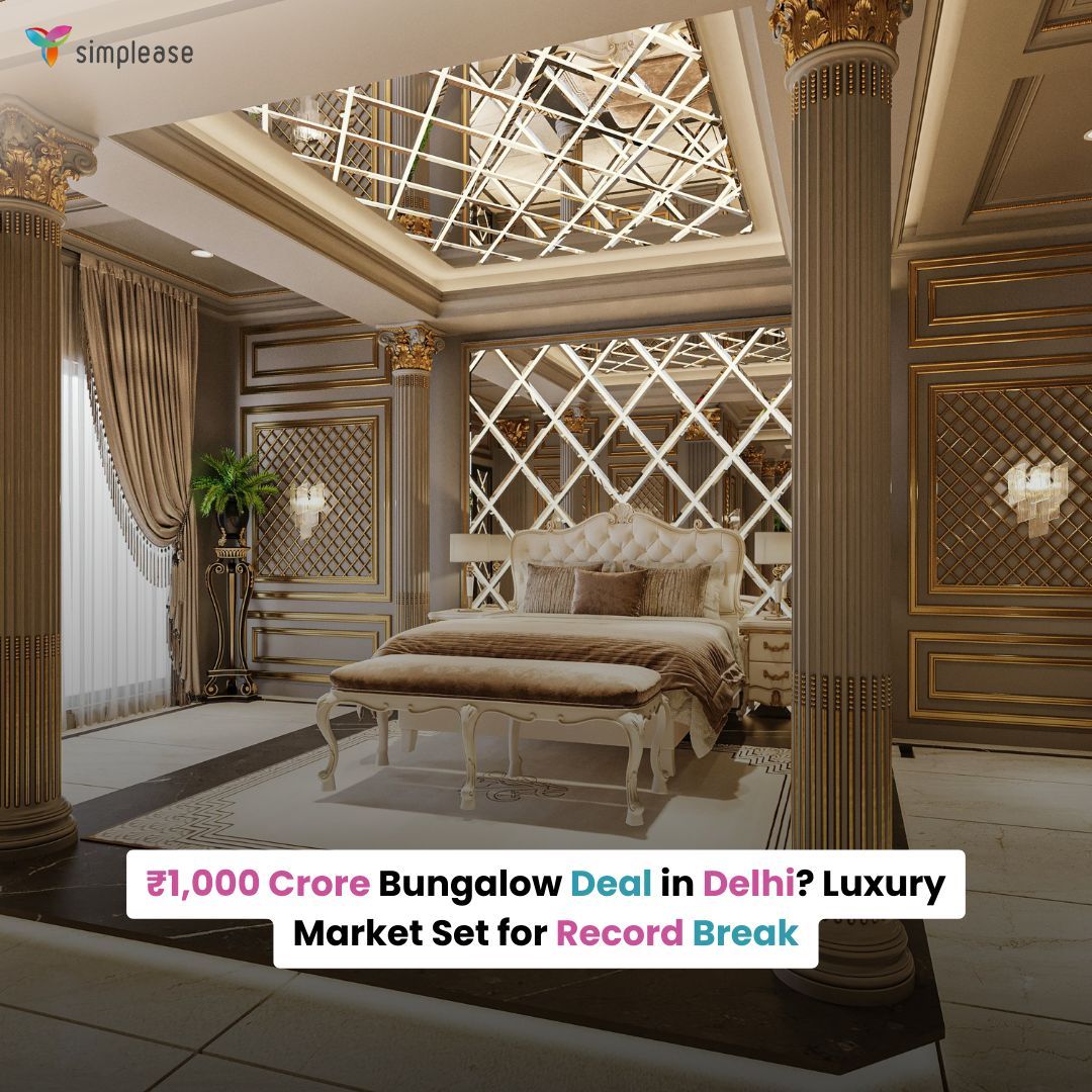 Delhi may see its first ₹1,000+ crore bungalow deal in Lutyens’ zone 🏡💎

If closed, these trophy transactions could reset price benchmarks and bring Delhi closer to Mumbai’s ultra-luxury property levels.

#DelhiRealEstate #LuxuryHomes #LutyensDelhi #MumbaiVsDelhi