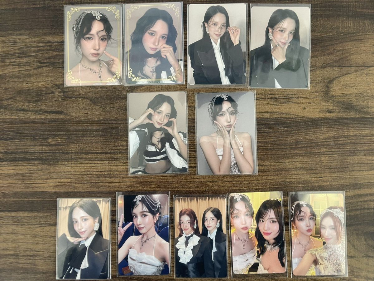 ミナちゃんのラキドロ全種揃ったー😍 欲しかったトレカも集まって