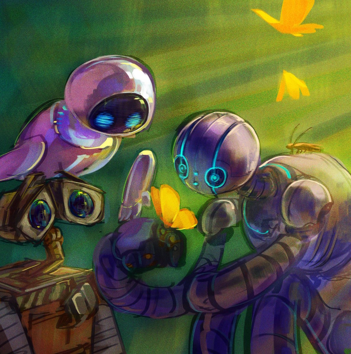 raha_rajah's tweet photo. Animated robots are my best friends :) #walle #thewildrobot https://t.co/EtrH6h5fB2