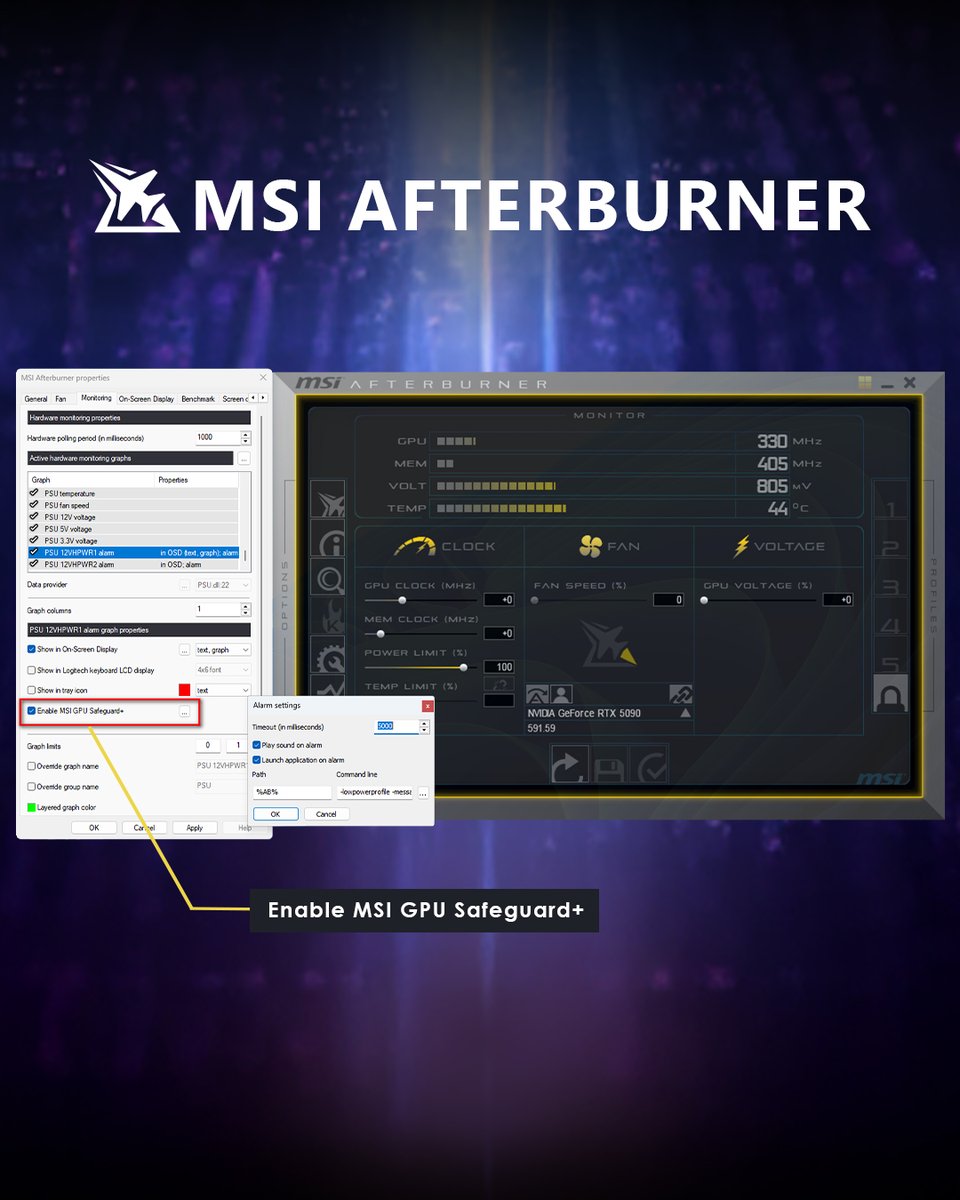 msigaming's tweet image. Keep your power in check while you game.
Monitor real-time PSU current value with trusted 3rd party tools like Afterburner and HWiNFO.
 
Supported PSUs:
⚡ MPG Ai1600TS PCIE5
⚡ MPG Ai1300TS PCIE5

Learn more
👉msi.gm/MPG_Ai1600TS-P…

#PSU #PCIE5 #PowerMonitoring