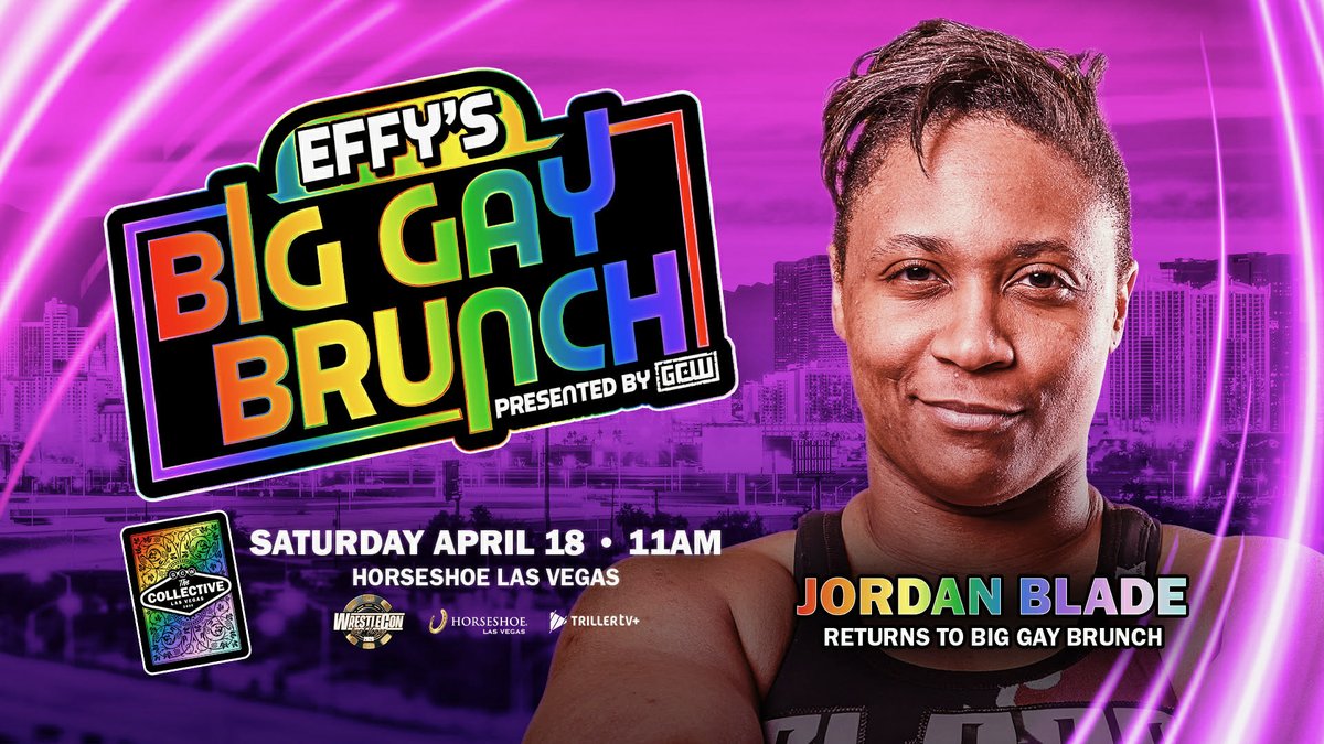 *EFFY’S BGB VEGAS UPDATE*

Just Signed for #EffyBGB:
Mad Dog Connelly
Jordan Blade
Brick Savage
Allie Katch

Plus:
Dark Sheik
Kidd Bandit
Devon Monroe
Monomoth
Vipress
+more!

Get Tix:
EffyBGB26.eventbrite.com

Watch LIVE on <a href="/Triller_TV/">TrillerTV</a>+
Sat 4/18 - 11AM
The Horseshoe LV