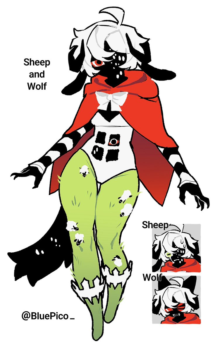 자캐만듬 
Sheep and Wolf #OC