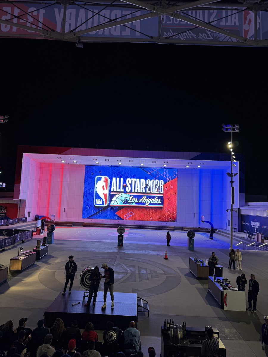 Change of pLAns! We will be at every event at All Star Weekend and you’ll get a vlog every night! 

Shoutout to Steve Ballmer and shoutout #ClipperNation let’s turn this up!