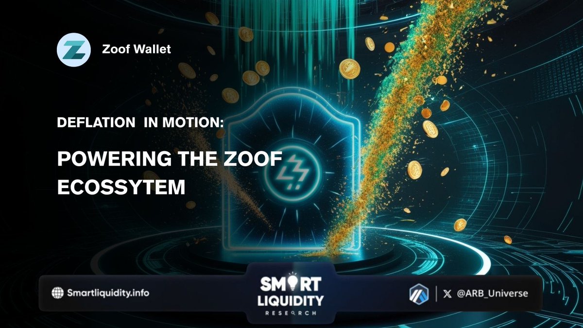 ARB_Universe's tweet photo. 🔥Another big day for @zoofwallet users!
#ZOOF just bought back and burned 750,000 $ZOOF, pushing them past the 1% total supply burned milestone!
💥 That brings the total to 10,700,000 $ZOOF permanently removed from circulation.
Utility. Growth. Deflation. 🚀
The Zoof ecosystem keeps building.
#ARB_Universe #ZoofWallet