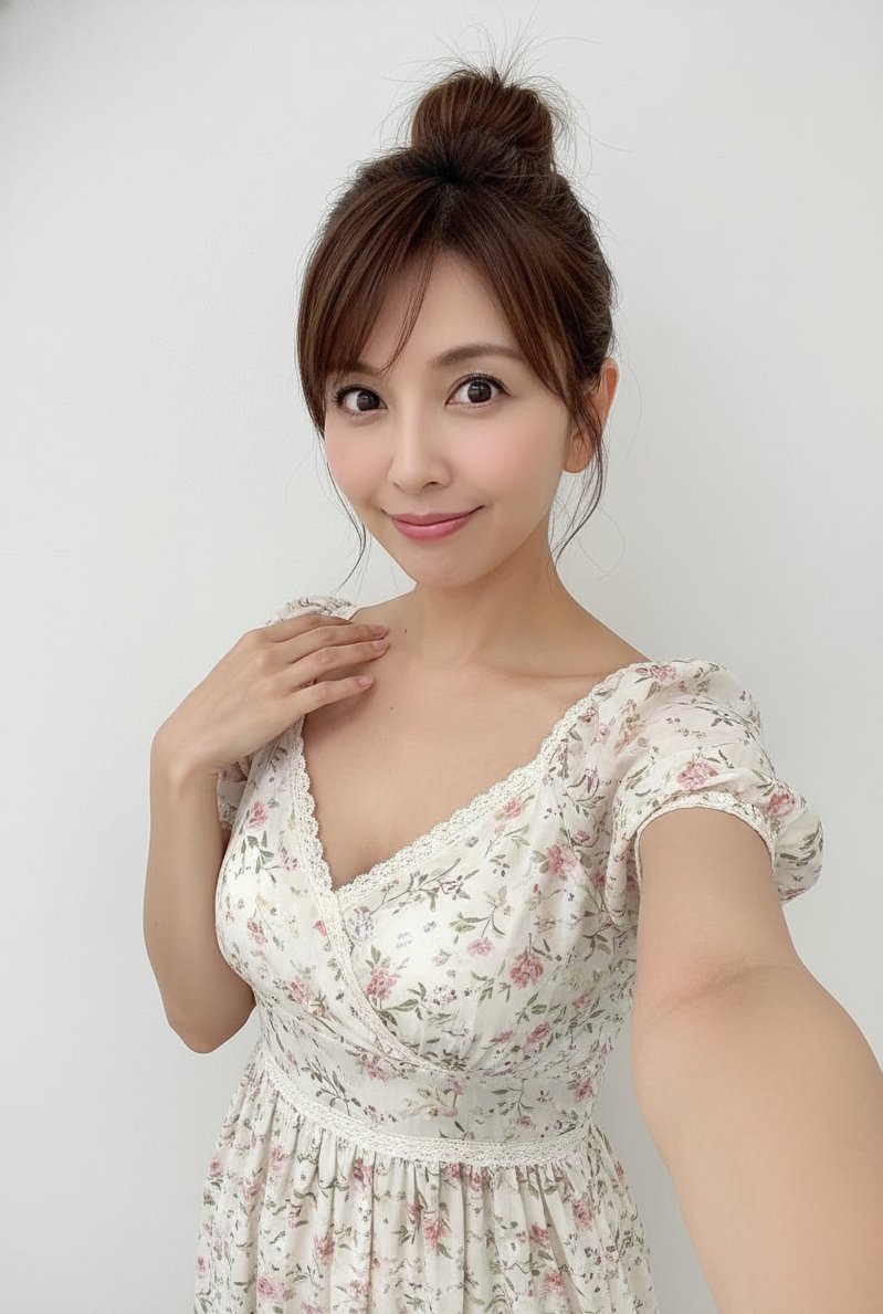 おばさんなのにお団子ヘアとかしちゃう😂