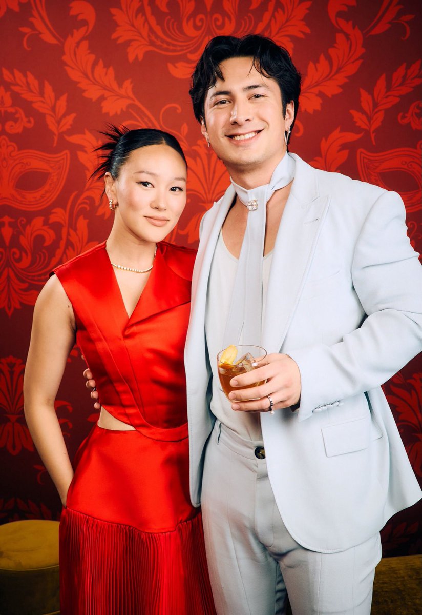 Yerin Ha and Hudson Williams stun at the Gold House Lunar New Year’s Celebration. 📷