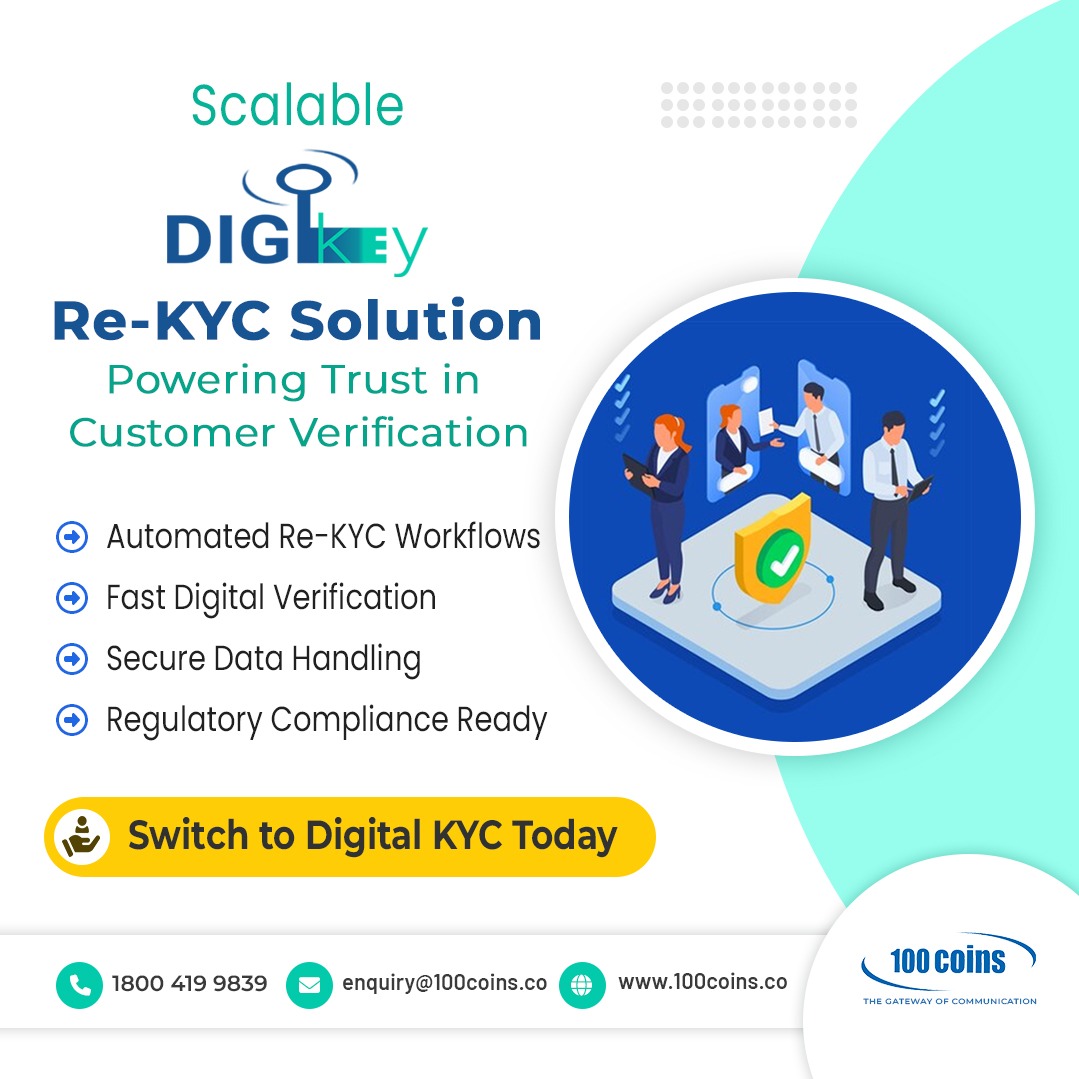 AditekSystemsPL's tweet photo. Scalable DIGIkey Re-KYC Solution
· Automated Re-KYC workflow
· Fast Digital Verification
· Secure data handling
· Regulatory Compliance ready
For details: call 18004199839 or mail - enquiry@100coins.co
#DIGIkeyKYC #KYCSolution #AditekSystemsPrivateLimited #100Coins #ReKYC https://t.co/ENvc4Gtbxy