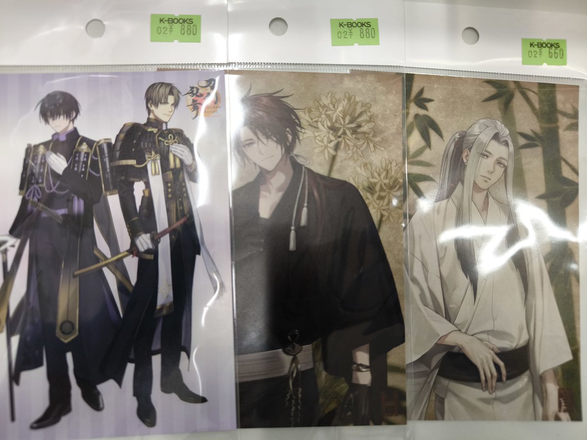 入荷情報】 刀剣乱舞 とうらぶ 華こよみ絵巻シリーズ ポストカード 後