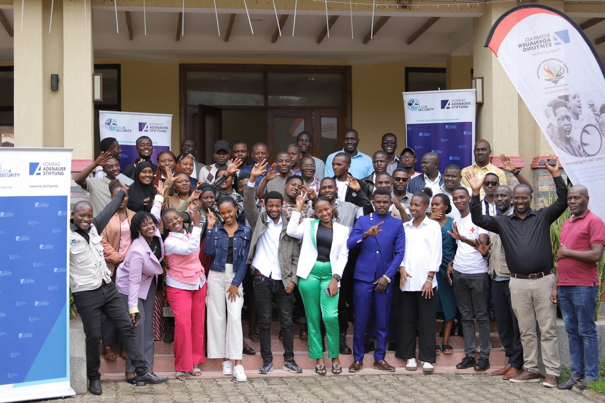 KasUganda's tweet photo. What an incredibly meaningful few days in Nakivale and Oruchinga Refugee Settlements!

As we bring a five-year #migration and civic engagement journey to a close, we gathered host and refugee youth not just to reflect, but to anchor what comes next.

#KAS4Security