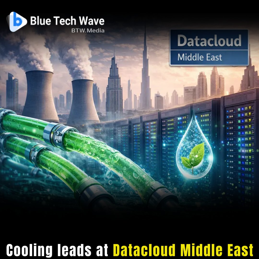 Cooling and sustainability lead discussions at Datacloud Middle East as AI drives higher data centre power densities.
Learn more: btw.media/all/it-infrast…
#capacity #coolingtechnology #Datacloud #MiddleEast