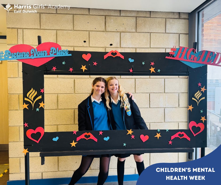 HarrisGirlsED's tweet photo. Children's Mental Health Week #HGAED #PictureYourPlace https://t.co/jM0pu2P9l7