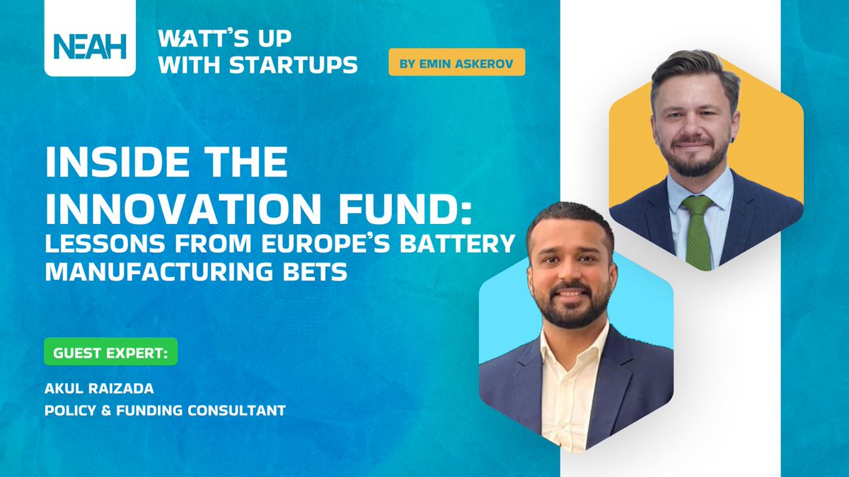 NEAH: New Energy Advancement Hub tweet media