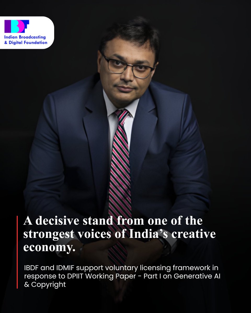 Indian Broadcasting & Digital Foundation tweet media