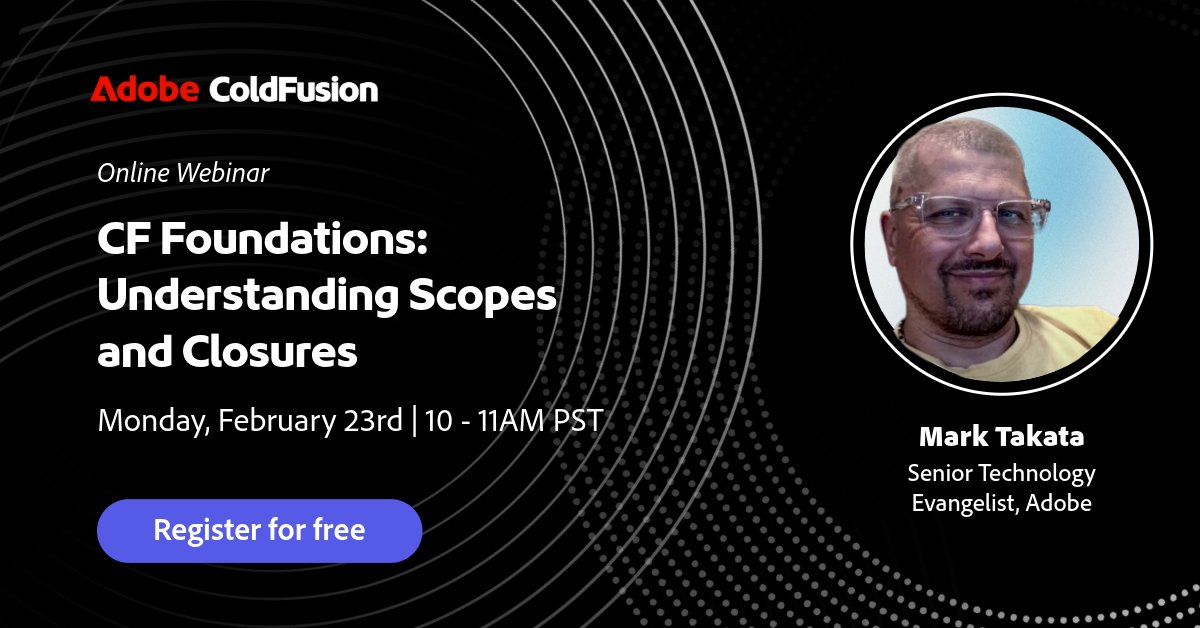 Adobe ColdFusion tweet media